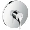 Sprchová batéria Hansgrohe Talis S bez podomietkového telesa chróm 72605000