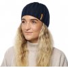 Vlnka Vlnená čiapka Woolee V34 tmavo modrá