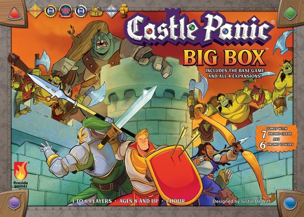 Fireside Games Castle Panic: Big Box 2nd Edition