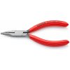 Polguľaté cvikacie kliešte 125 mm počiernené KNIPEX 07801
