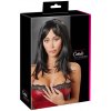Cottelli Accessories Parochňa Dlhá Rovná Čierna Nastaviteľná 50 cm