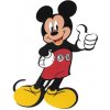 3D Penová dekorácia na stenu Mickey FS9165, rozmer 25 x 18 cm, IMPOL TRADE