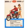Jawa 250cm 350cm Plagát - ceduľa 30cm x 20cm Plechová tabuľa