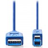 NEDIS NEDIS kabel USB 3.0/ zástrčka A - zástrčka B/ k tiskárně apod./ modrý/ 3m