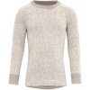 Detské tričko s dlhým rukávom DEVOLD Duo Active Merino Raw White - 6