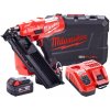 Milwaukee M18 FFN-502C Akumulátorová klincovačka 2x5.0 Ah, Kufor 4933471404