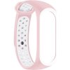 Eternico Sporty silk pink and white pre Xiaomi Mi band 5 a 6 APW-XMI5SP-SPW