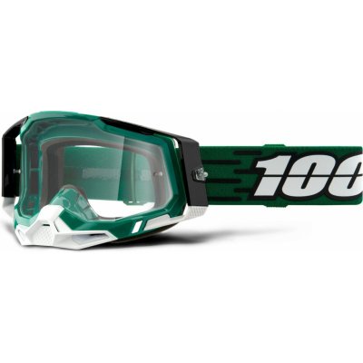 100% Racecraft 2 Milori, Čiré plexi, motokrosové brýle
