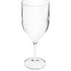 Santex Poháre na víno transparentné, 3 dcl