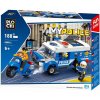 Blocki stavebnica Polícia - Policejní pronásledování kompatibilná 188 dielov