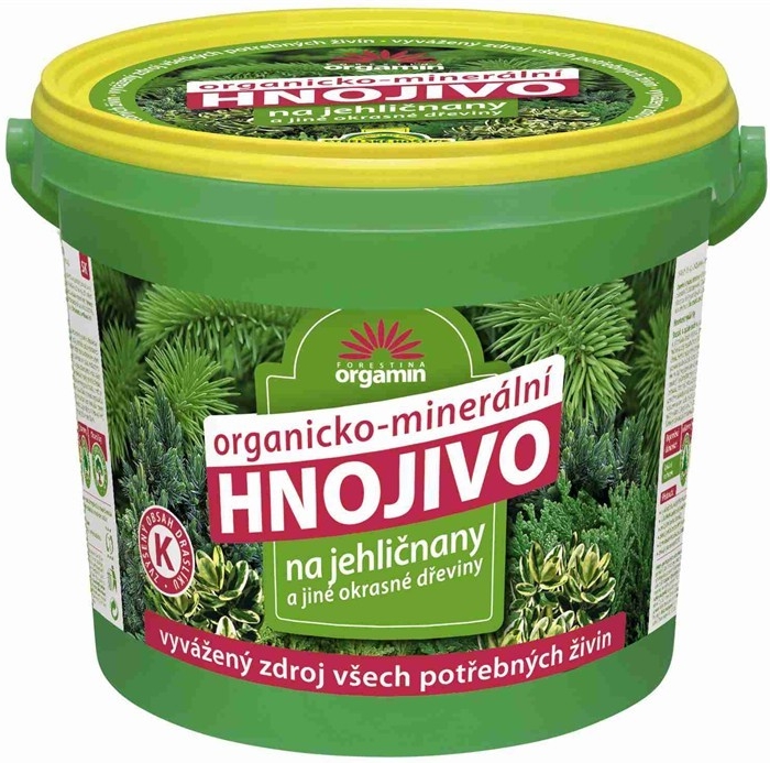 Forestina pro jehličnany a jiné okrasné dřeviny - kbelík, 10 kg