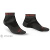 Bridgedale Hike Midweight Performance Ankle ponožky, graphite/orange L