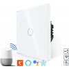 Revolo Touch WiFi dotykový schodiskový vypínač č.6 - Biely