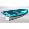 AQUA SYBB Pramica SWB-04 s dvojitým dnom zo sklolaminátu - 360x170x75cm