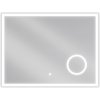 Mexen Kala, LED kúpeľňové zrkadlo s podsvietením a kozmetickým zrkadlom 80 x 60 cm, 6000K, ochrana proti zahmlievaniu, 9820-080-060-611-00