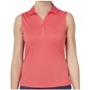 Dámska polokošeľa Callaway Golf S/L KNIT červená XS