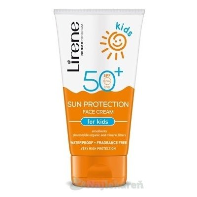 Lirene Sun Protection Kids opaľovacie telové mlieko pre deti SPF50+ 150 ml