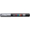 POSCO Univerzálny akrylátový popisovač 0,7 mm Strieborná