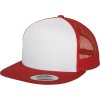 Flexfit Flexfit Trucker 6006 5 panelová COT556006x7299-red/white/r Červená/bílá