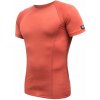 SENSOR MERINO ACTIVE pánske tričko kr.rukáv terracotta Veľkosť: L pánske tričko kr.rukáv