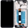 LCD Displej Huawei Y5p - Dotykové sklo + Rám čierna