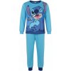 DIFUZED - Chlapčenské bavlnené pyžamo Lilo & Stitch - tyrkysové 110