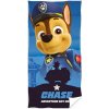 Carbotex · Plážová osuška Labková patrola - Paw Patrol - motív Strážnik Chase - 100% bavlna - 70 x 140 cm