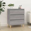 vidaXL Komoda sivý dub sonoma 60x35x70 cm spracované drevo