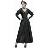 Devil Fashion šaty Voodoo Gothic Faux Leather