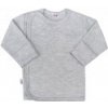 Dojčenská košieľka New Baby Classic II biela Sivá 68 (4-6m)