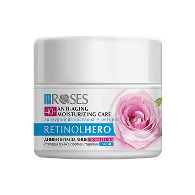 Roses RetinolHero Anti age krém s retinolom kyselinou hyalurónovou SPF 30 50 ml