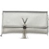Dámska Kabelka VALENTINO BAGS - Strieborná 26.0X15.0X5.0cm Farba: strieborná, Veľkosť: 26.0X15.0X5.0