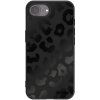 Picasee silikónový čierny obal pre Apple iPhone 16e - Midnight Leopard