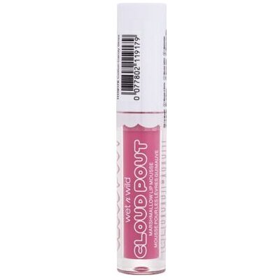 Wet n Wild Cloud Pout Marshmallow Lip Mousse vyživující matná rtěnka 3 ml odstín Cotton Candy Skies