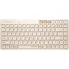 A4tech FStyler FBK26C AS, bezdrátová Dual mode Bluetooth+2,4G klávesnice, CZ, caffe latte FBK26CAS-CL