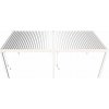 Outdoor Creations Hliníková pergola s lamelami ORION 360x720cm 6 nôh Farba: Biela RAL 9016