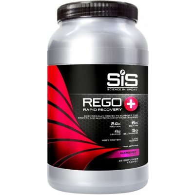 SiS Rego+ Rapid Recovery 1,54kg - regeneračný nápoj Malina