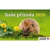 Naše příroda 2026 - stolní kalendář - autor neuvedený