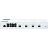 QNAP QSW-M408S 10GbE Switch biela / 8x GbE / 4x 10GbE /QoS / biela (QSW-M408S)