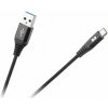Rebel RB-6001-050-B USB - USB typ C, 0,5m, černý
