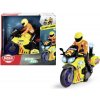 Dickie Záchranársky motocykel 17 cm s jazdcom