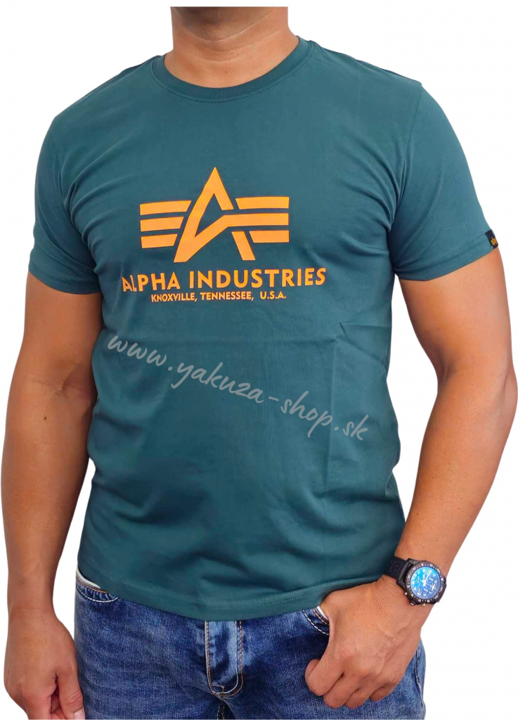 Alpha Industries Basic T-Shirt Force Green