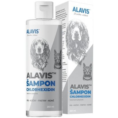 Alavis Šampón chlórhexidín 250 ml