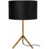 LUCIDE 45590/81/02 TONDO stolná lampa V480mm 1xE27 mosadzná, čierna