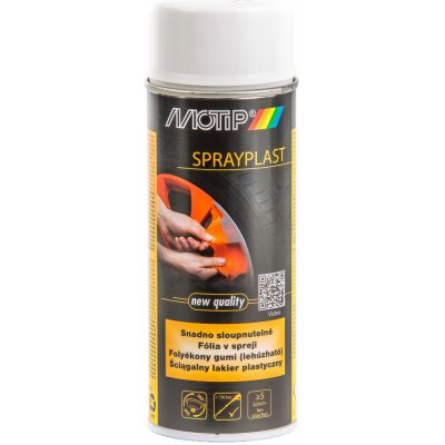 Motip Spray Plast Fólia v spreji, odtieň - biela lesklá 400ml