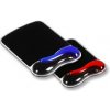 Kensington Duo Gel Mouse Pad Wrist Rest - Podložka pro myš s polštářkem pro zápěstí - černá, červen 62402