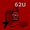 OPEL - 62U - STING/HOT RED červená barva - retušovací tužka