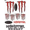 Samolepka set Monster červená AutoZulu