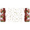 PVC obrus šírka 140cm Vianočný motív - Elegantné VIANOCE