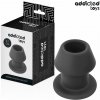 Addicted toys extreme hollow anal plug silicone size m 8.7 cm